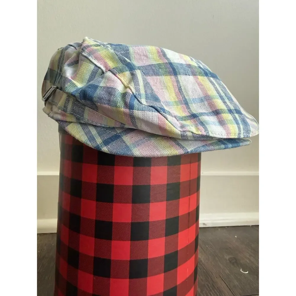 NWT Girls Plaid Newsboy Beret